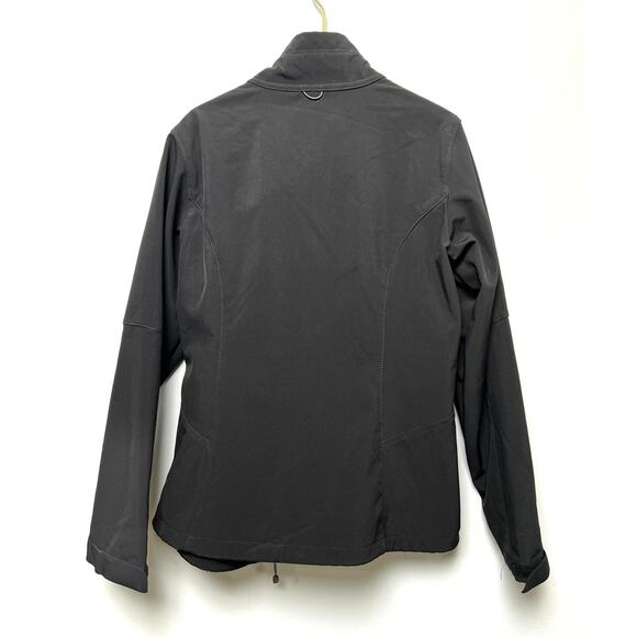 Eddie Bauer Fleece Lined Jacket - Black, Embroidered, Large - Picture 2 of 9